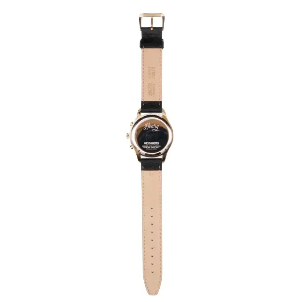 Henry London Chiswick Chronograph Watch Men's HL41-CS-0106 NIB $235